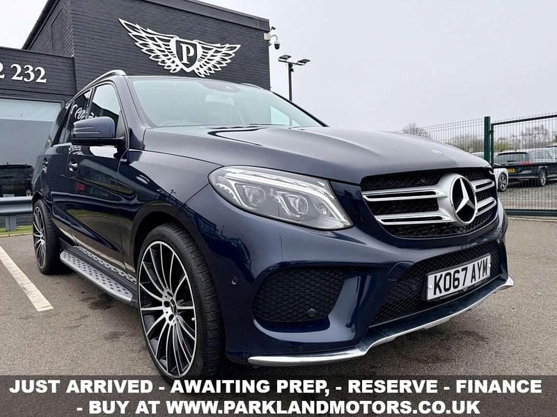 Used Mercedes GLE250 AMG line 2018 Blue Estate