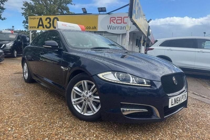 Blue Used 2014 Jaguar XF R-Sport Sedan | £8,999 (Expensive) - Image 1/1