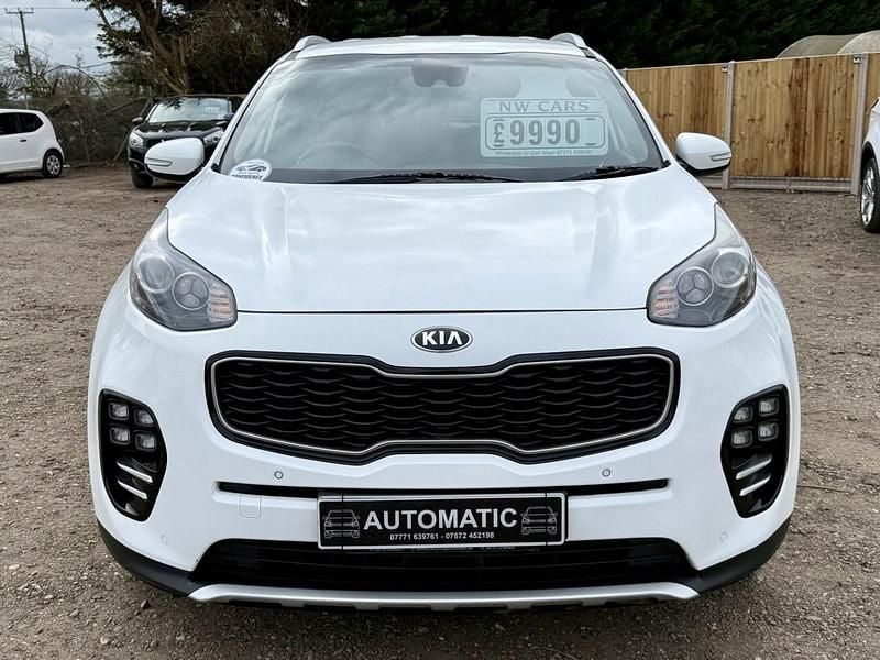 Used Kia Sportage GT-Line 134 HP (98 kW) 2016 White SUV
