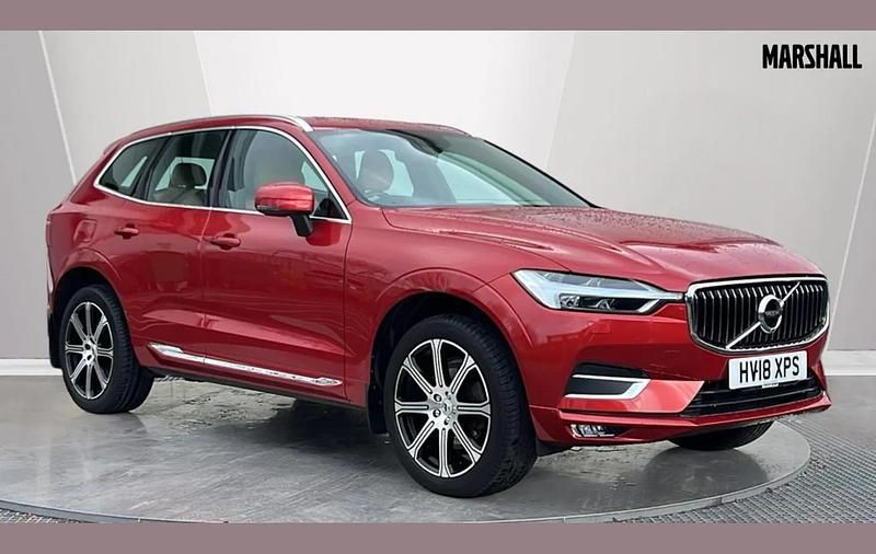 Used Volvo XC60 Inscription 190 HP (139 kW) 2018 Red SUV