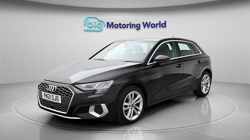 Used Audi A3 Sportback Sport 110 HP (80 kW) 2021 Black Hatchback