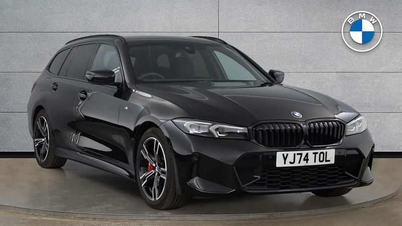 Black Used 2025 BMW 320 M Sport Estate | £35,000 (A bit pricey) - Image 1/4