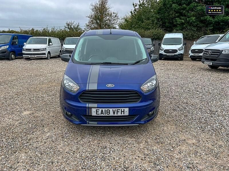 Used Ford Transit Sport 95 HP (69 kW) 2018 Blue Van
