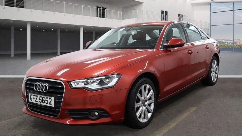 Used Audi A6 2011 Red Sedan
