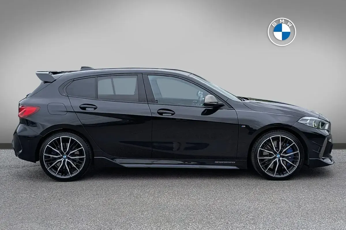 Used BMW M135 Comfort Edition 302 HP (222 kW) 2023 Black Hatchback