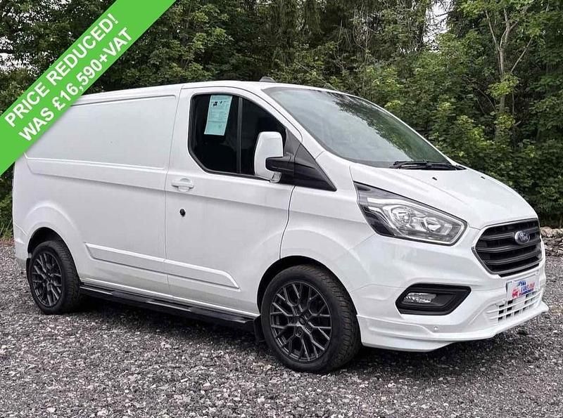 White Used 2021 Ford Transit Custom Limited Van | £15,995 (Fair price) - Image 1/4