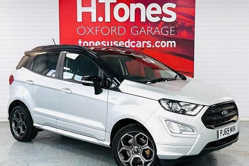 Used Ford Ecosport ST-Line 125 HP (91 kW) 2020 Silver SUV