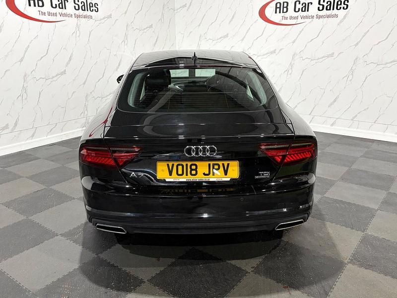 Used Audi A7 Sportback Black Edition 218 HP (160 kW) 2018 Black Hatchback