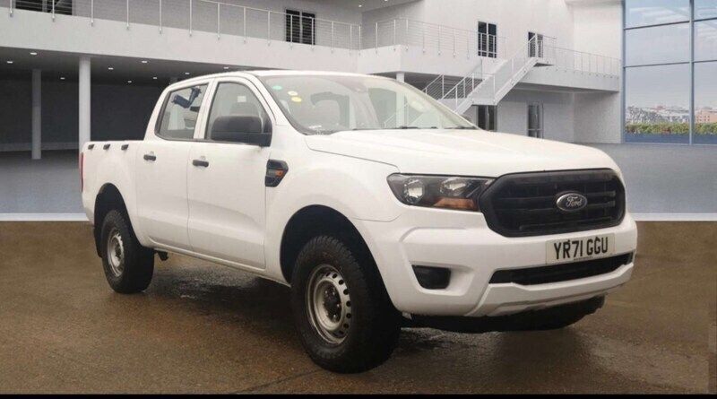 White Used 2021 Ford Ranger XL Pickup | £15,995 (Fair price) - Image 1/4