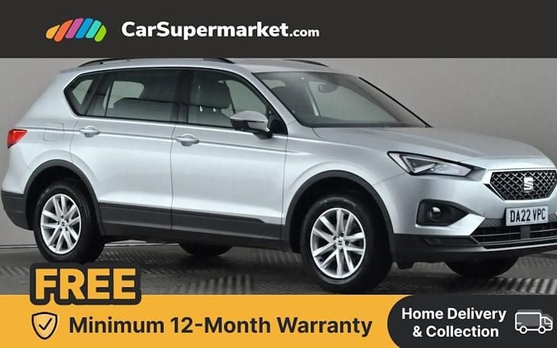 Silver Used 2022 Seat Tarraco SE SUV | £18,697 (Fair price) - Image 1/4