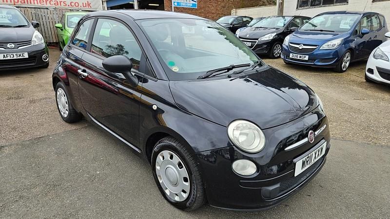 Black Used 2011 Fiat 500 Pop Hatchback | £2,500 (Expensive) - Image 1/4