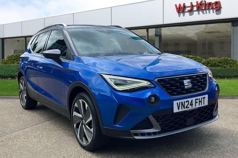 Blue Used 2024 Seat Arona FR Sport SUV | £16,935 (Fair price) - Image 1/3
