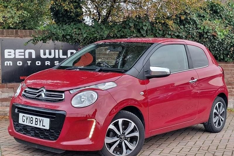 Red Used 2018 Citroën C1 Flair Hatchback | £4,690 (Fair price) - Image 1/1