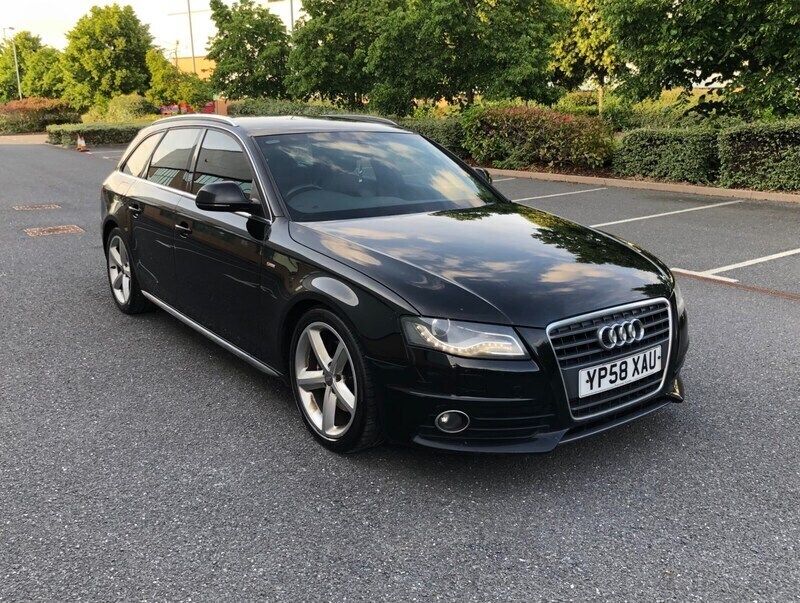 Black Used 2009 Audi A4 S-Line Estate | £2,295 (A bit pricey) - Image 1/4