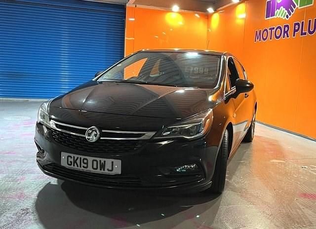 Used Vauxhall Astra 150 HP (110 kW) 2019 Black Hatchback