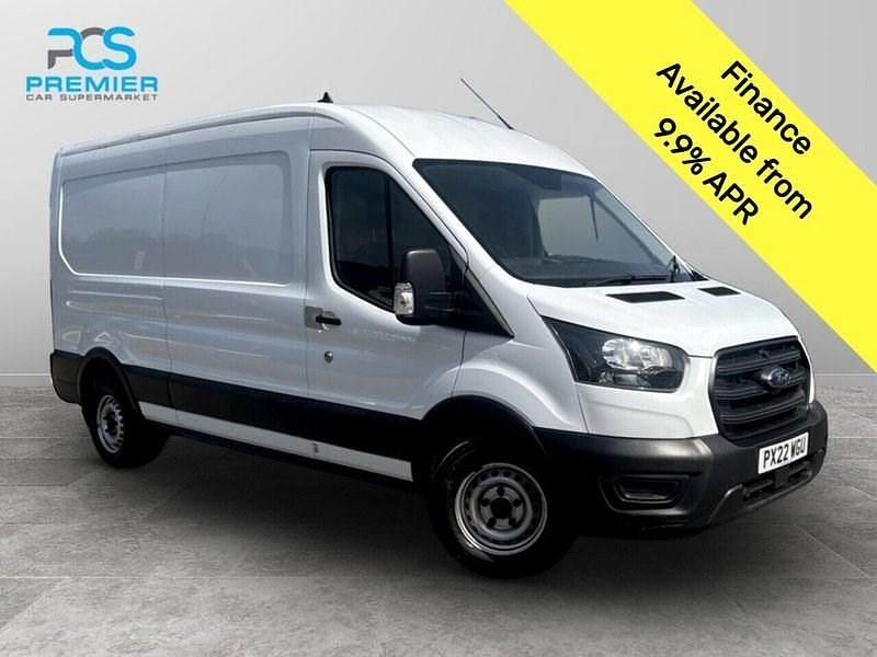 Frozen white (solid paint) Used 2022 Ford Transit | £11,500 (Super price) - Image 1/3