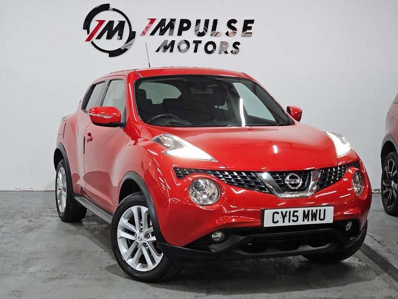 Used Nissan Juke Acenta 115 HP (84 kW) 2015 Red SUV