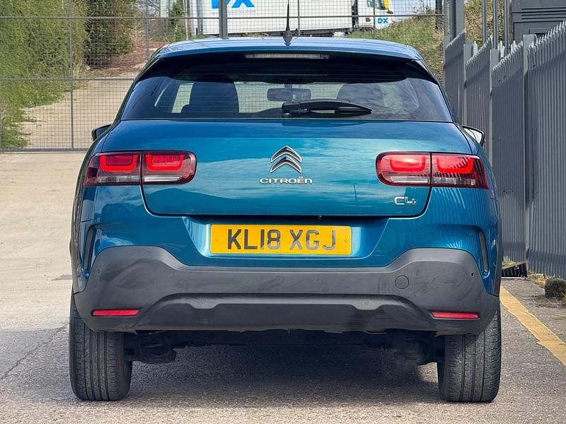 Used Citroën C4 Cactus Feel 110 HP (80 kW) 2018 Blue Hatchback