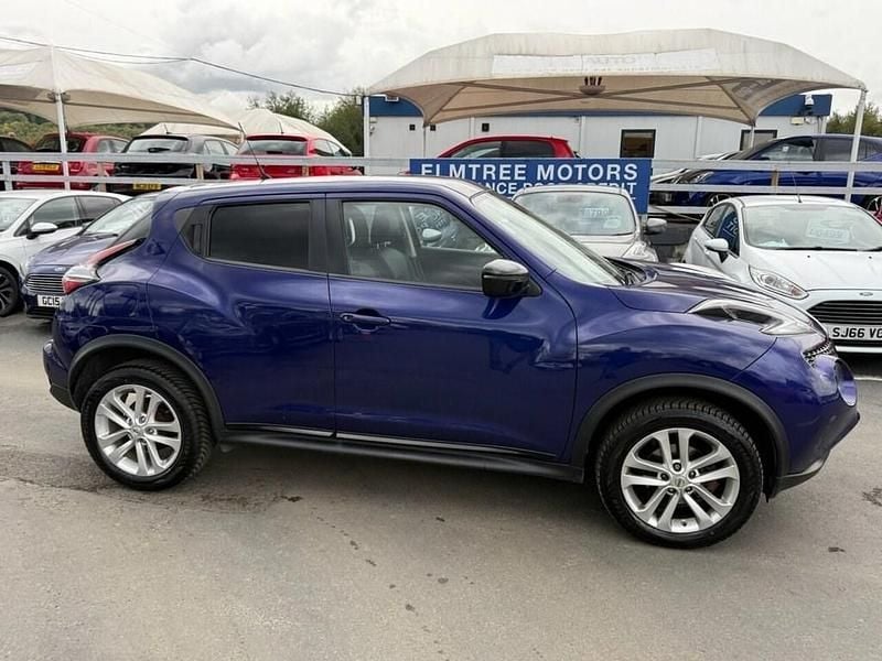 Used Nissan Juke 115 HP (84 kW) 2018 Blue SUV