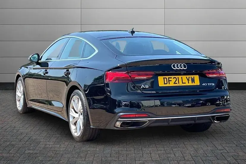 Used Audi A5 Sportback Sport 201 HP (147 kW) 2021 Black Hatchback
