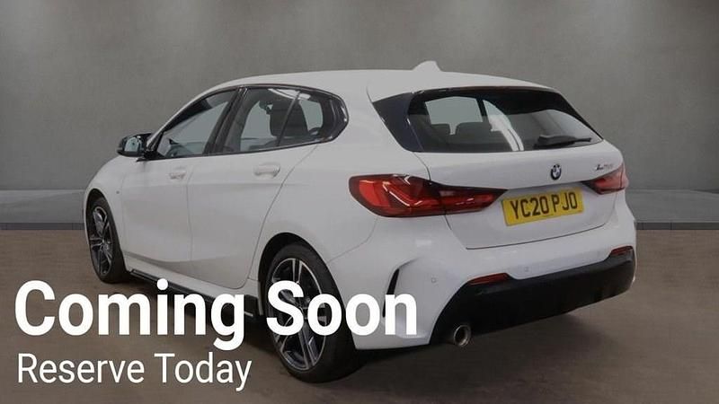 Used BMW 118 M Sport 140 HP (102 kW) 2020 White Hatchback
