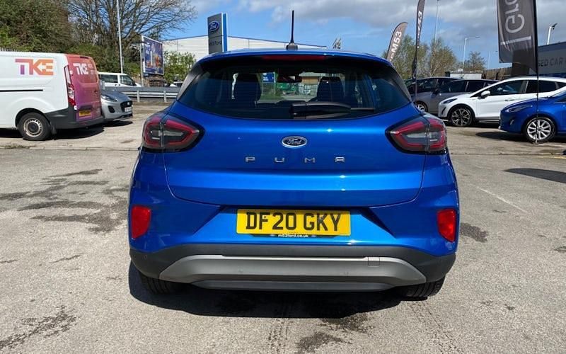 Second-hand Ford Puma Titanium 125 CP (91 kW) 2020 Albastru SUV