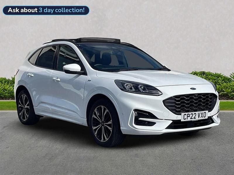 White Used 2022 Ford Kuga ST-Line X SUV | £22,349 (Fair price) - Image 1/4