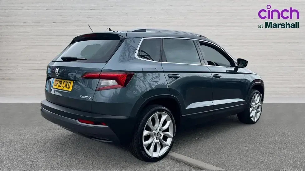 Used Skoda Karoq 150 HP (110 kW) 2018 Grey SUV