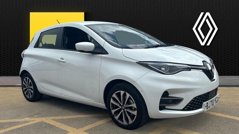 White Used 2020 Renault Zoe GT-Line Hatchback | £9,468 (Fair price) - Image 1/4