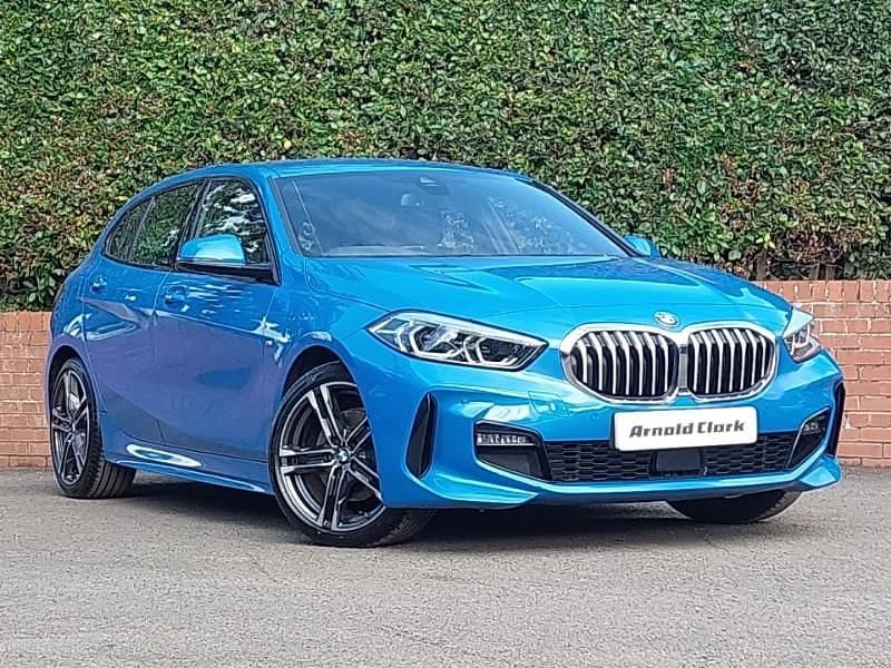 Blue Used 2022 BMW 118 M Sport Hatchback | £20,998 (Fair price) - Image 1/4