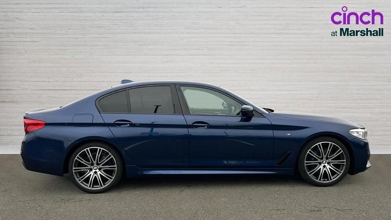 Used BMW 530 M Sport 252 HP (185 kW) 2019 Blue Sedan