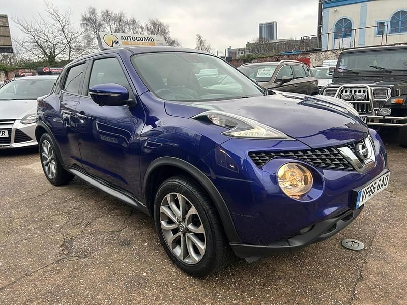 Used Nissan Juke Tekna 2017 Blue SUV