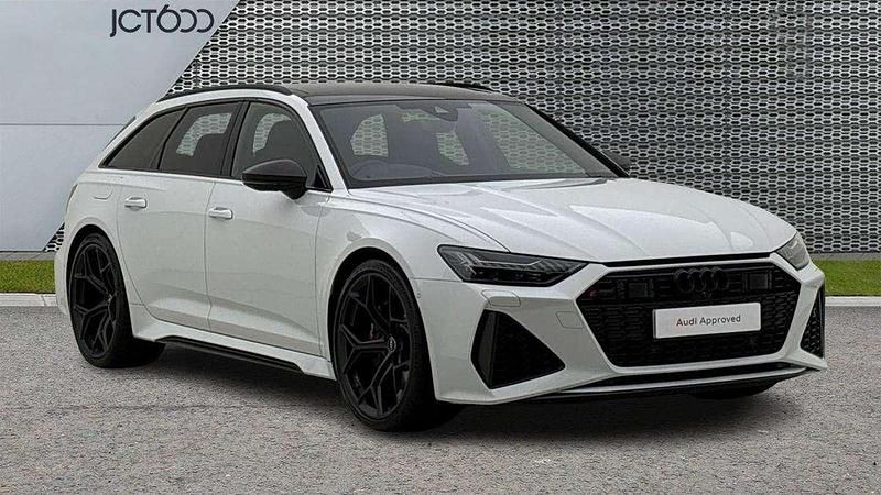 White Used 2024 Audi RS6 Design Estate | £114,053 (A bit pricey) - Image 1/4