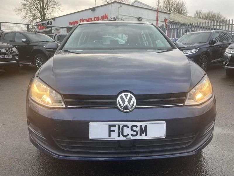 Used VW Golf VII Edition 125 HP (91 kW) 2016 Blue Hatchback