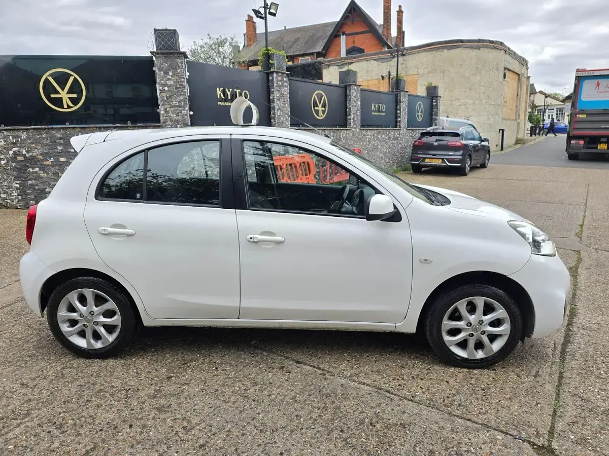 Used Nissan Micra Acenta 2015 White Hatchback