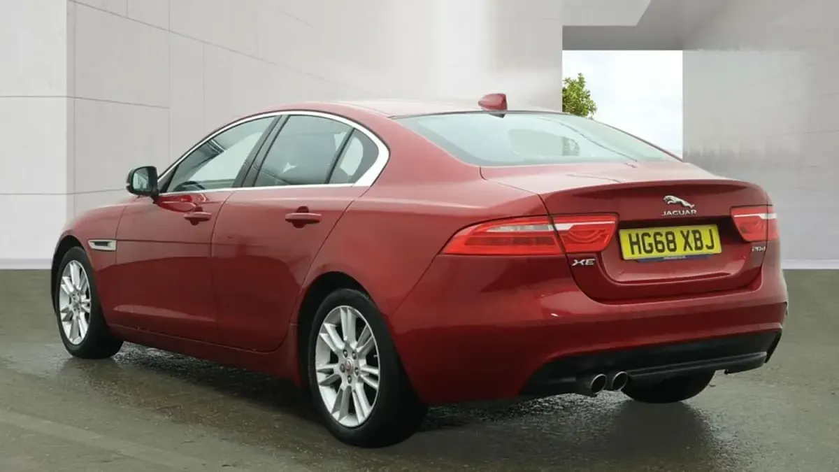 Used Jaguar XE Prestige 2018 Red Sedan