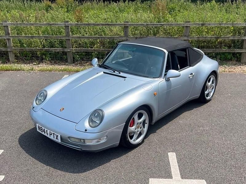 Used Porsche 911 Carrera S Cabriolet 272 HP (200 kW) 1996 Silver Cabriolet
