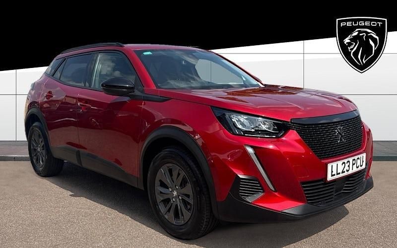 Red Used 2023 Peugeot 2008 Active+ SUV | £15,516 (Good price) - Image 1/4