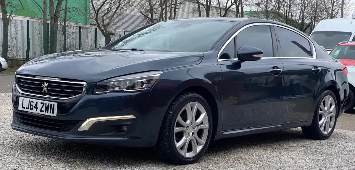 Used Peugeot 508 Allure 115 HP (84 kW) 2014 Blue Sedan