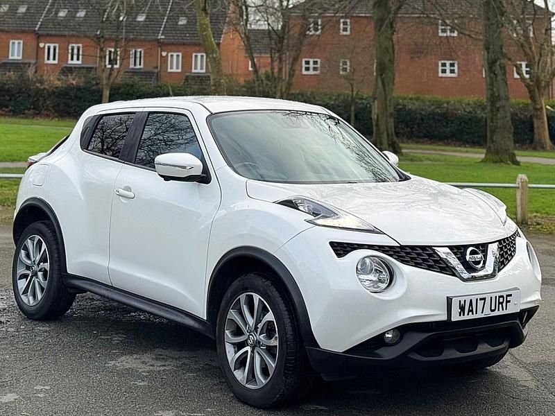 Used Nissan Juke Tekna 2017 White SUV