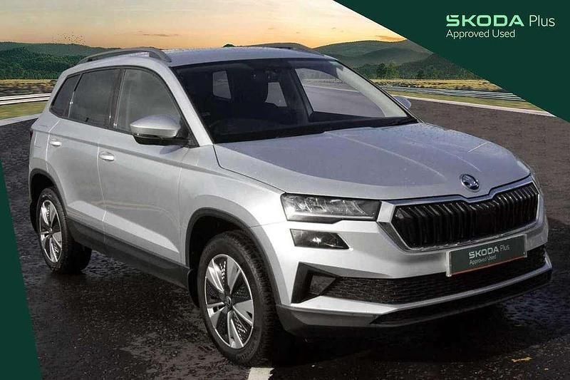 Silver Used 2022 Skoda Karoq SE Drive SUV | £18,086 (Fair price) - Image 1/4