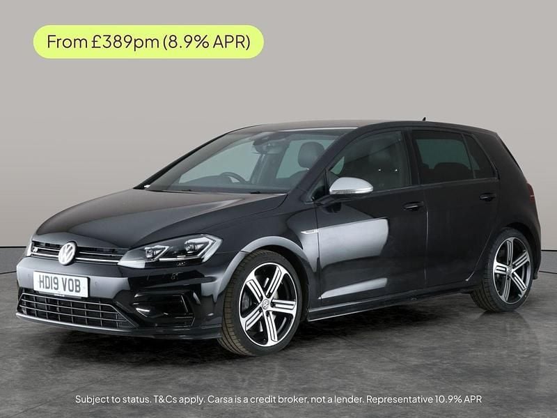 Black Used 2019 VW Golf VII R Hatchback | £21,292 (Super price) - Image 1/1