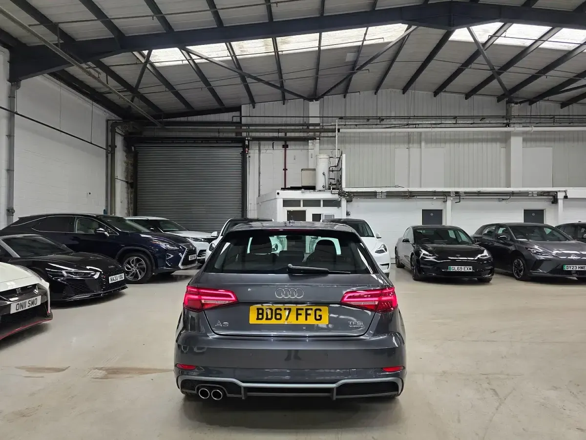 Used Audi A3 Sportback S-Line 190 HP (139 kW) 2017 Grey Hatchback