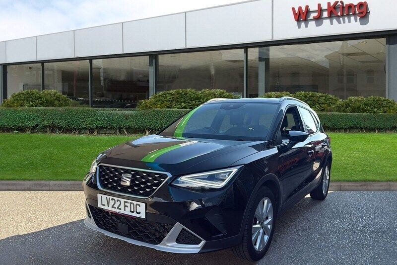 Black Used 2022 Seat Arona Xperience SUV | £16,095 (Fair price) - Image 1/3
