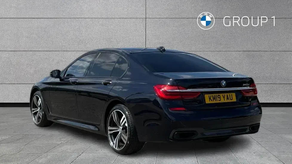 Used BMW 740 M Sport 320 HP (235 kW) 2019 Black Sedan