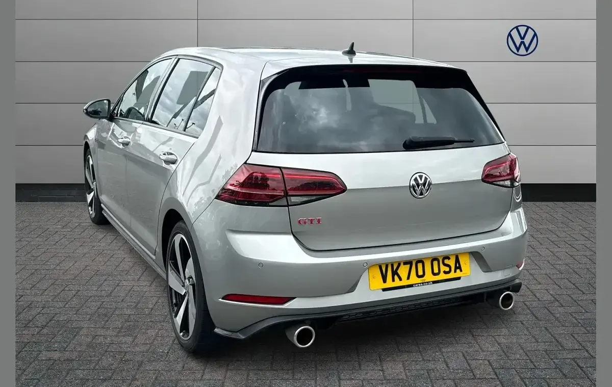 Used VW Golf VIII GTI 241 HP (177 kW) 2020 Silver Hatchback