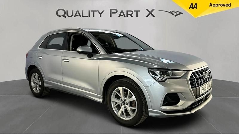 Silver Used 2019 Audi Q3 Sport SUV | £13,799 (Fair price) - Image 1/4