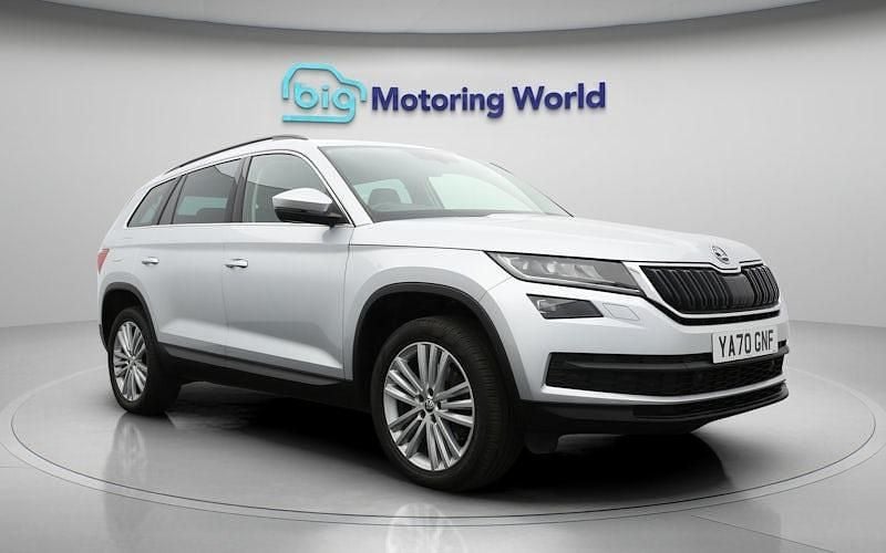 Used Skoda Kodiaq SE L 200 HP (147 kW) 2021 Silver SUV