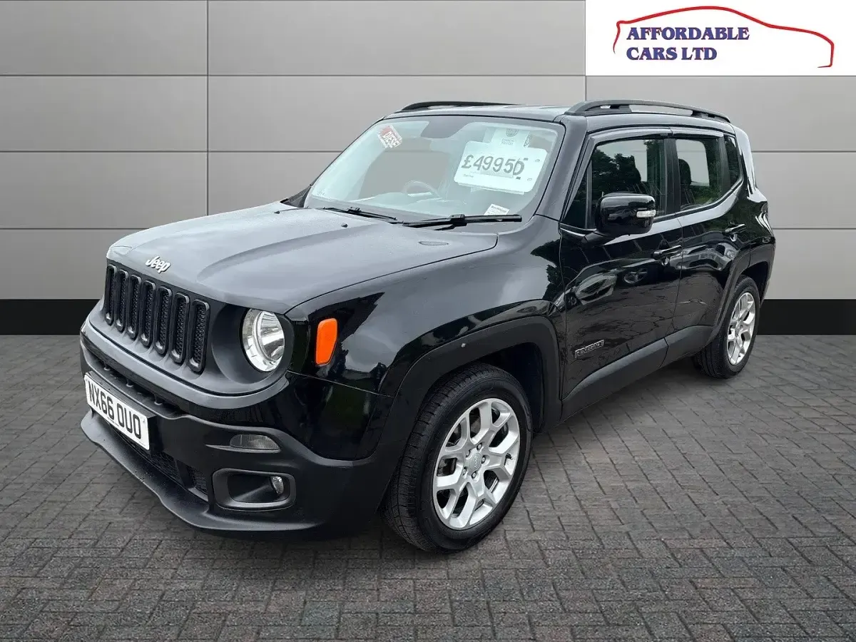 Used Jeep Renegade Longitude 120 HP (88 kW) 2016 Black SUV