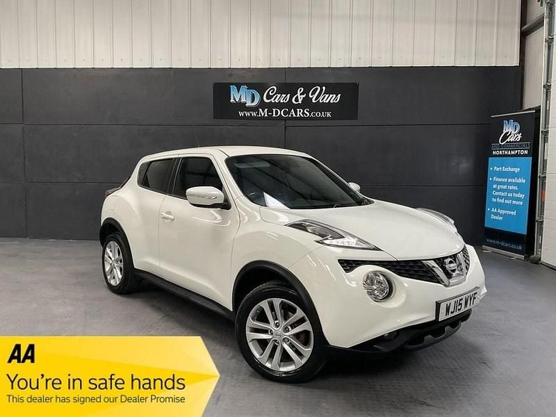 White Used 2015 Nissan Juke Acenta Premium SUV | £4,990 (Fair price) - Image 1/4